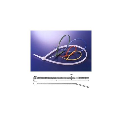 Pásek stahovací standard 190x4.8mm přírodní *