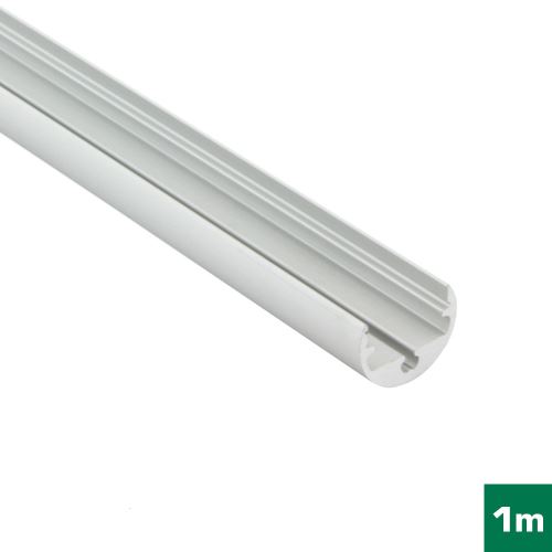 AL profil FKU25 I pro LED, bez plexi, 1m, elox