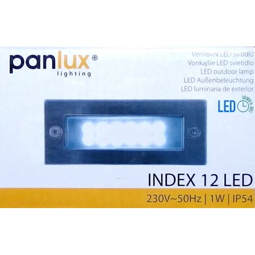 Venkovní LED svítidlo INDEX 16 LED - ID-A04B/S (Panlux)