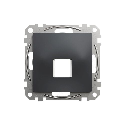 Sedna Design kryt zásuvky dátovej 1-násobný (RJ45, RJ11, HDMI, VGA) Antr.