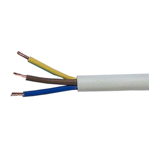 Kabel 3x0,75mm2 kulatý 230V H05VV-F (CYSY)