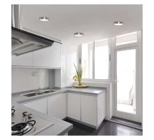 LED prisadené svietidlo NEXXO, kruhové, strieborné, 12,5W, so zmenou CCT (4)