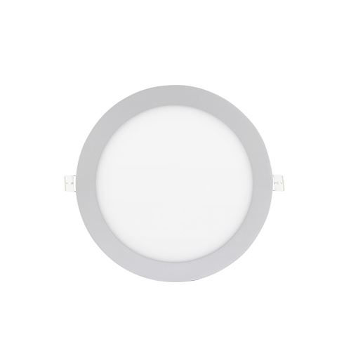 LED svítidlo PODHLED, kulaté, 23W, 4500 K, stříbrné