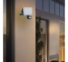 Venkovní černý LED reflektor s PIR senzorem 10W / 4000K - LF7021S (13)