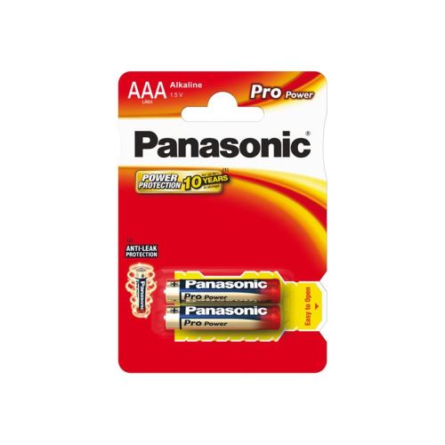 Batéria AAA(LR03) alkalická PANASONIC Pro Power 2BP