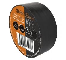 Izolační páska PVC 25mm / 10m černá (2)