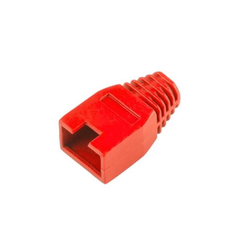 Kryt gumový pre konektor RJ45, červený