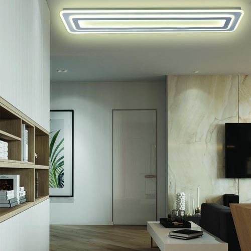 LED stropná lampa s diaľkovým ovládačom 170W - J1343/W