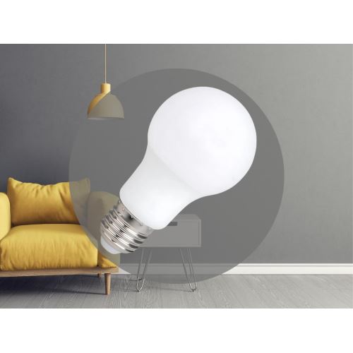 LED žiarovka 7W - A60 / E27 / SMD / 4000K - ZLS581