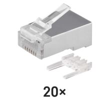 Konektor RJ45 pro FTP CAT6 (drát) CAT6 (4)