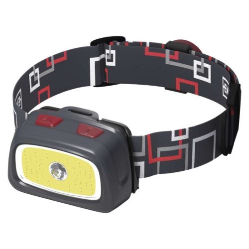Čelovka na 3× AAA, 1× COB  + 1× CREE XPG LED