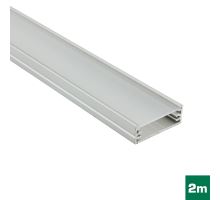 AL profil FKU15 G/W pro LED, s plexi, 2m, elox AL profil FKU15 G/W pro LED, s plexi, 2m, elox