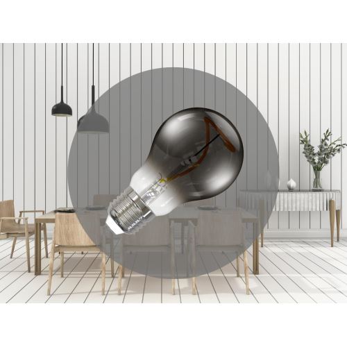 LED Filament SHAPE 4W SMOKE - A60 / E27 / 1800K - ZSF104