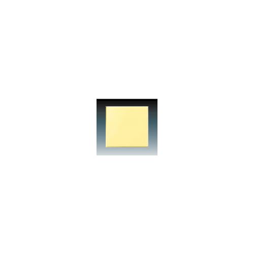 Kryt spínače jednoduchý, žlutá, ABB Solo 3559B-A00651815