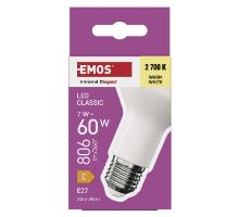 LED žárovka Classic R63 / E27 / 7 W  (60 W) / 806 lm / teplá bílá (5)