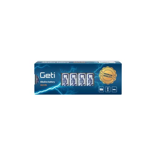 Batéria AA (LR6) alkalická GETI 1,5 V (10 kusov)