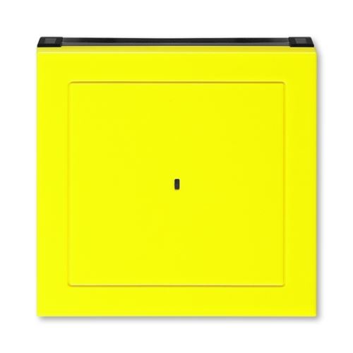 Kryt spínače kartového, žlutá/kouřová černá, ABB Levit 3559H-A00700 64