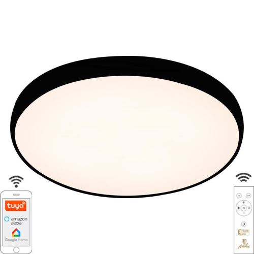 LED svietidlo OPAL + diaľkový ovládač + Wifi 48W - LC902AS/BK