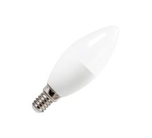 LED žárovka 8W - C37 / E14 / SMD / 6500K - ZLS704 (1)