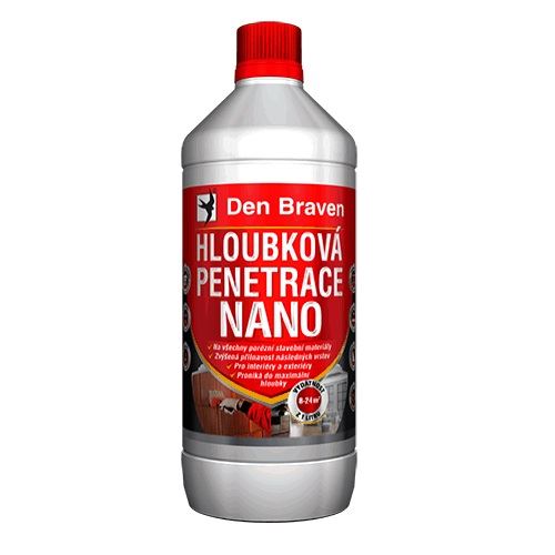Penetrácia hĺbková DEŇ BRAVEN NANO 1l
