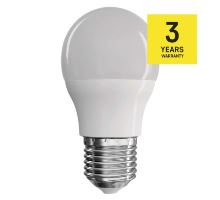 LED žiarovka Classic Mini Globe 8W E27 teplá biela (3)