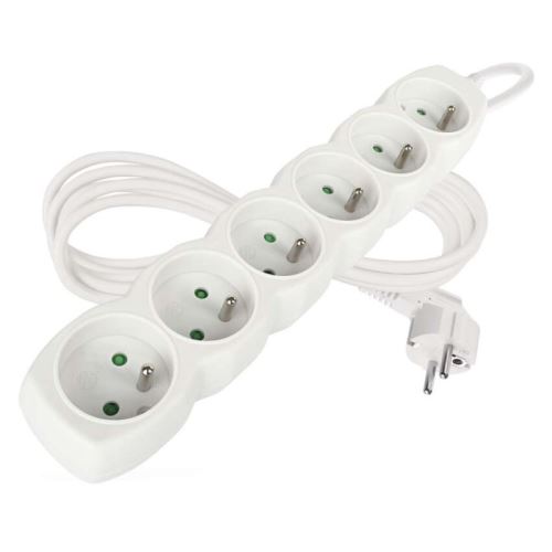 Prodlužovací kabel 2m 6 zásuvky