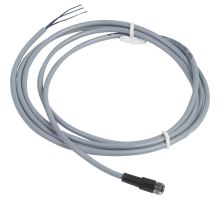 Kábel PVC s konektorom M8, priamy, zásuvka, 4pin, L = 2m Kábel PVC s konektorom M8, priamy, zásuvka, 4pin, L = 2m