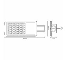 LED pouličné svietidlo 60W / 2700K - LSL512 (5)