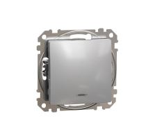 Sedna Design spínač 7So křížový bezšroubový aluminium Sedna Design spínač 7So křížový bezšroubový aluminium