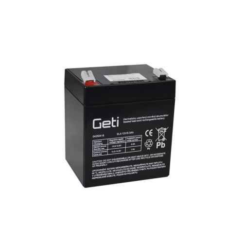 Batéria olovená 12V 5.0Ah GETI
