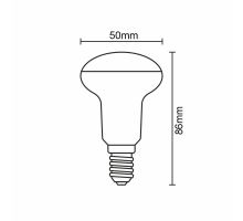 LED žiarovka 5W - R50 / E14 / SMD / 3000K - ZLS213 (6)