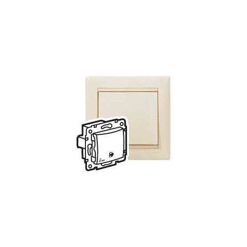 Valena spínač 1/0"zvonek" IP44 Béžová
