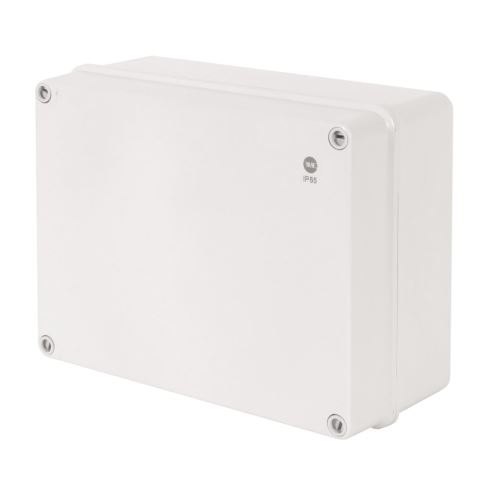 Krabice SolidBOX 68220 IP65, 280x220x127mm, plné víko, hladké boky