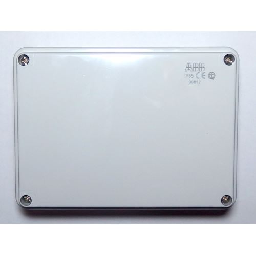 ABB Luca 00852 krabice bez průchodek IP65 153x110x66