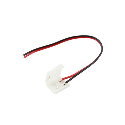 Napájecí kabel pro LED pásek 10mm s konektorem 2p, 15cm