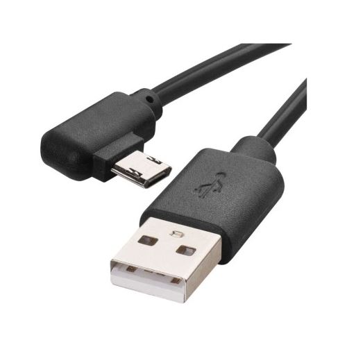 USB kábel 2.0 A / M - micro B / M 1m čierny, Quick Charge