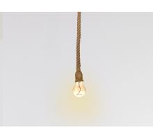 Objímka E27 / 1m / provaz - přírodní - BH671-1 (1)