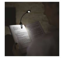 LED svítilna na čtení, 10 lm, 1× AAA (5)