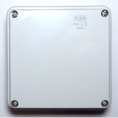 ABB Luca 00851 krabice bez priechodiek IP65 100x100x80