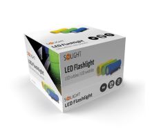 Solight LED Svítilna, 3W LED COB, 120lm, 3 x AAA (4)
