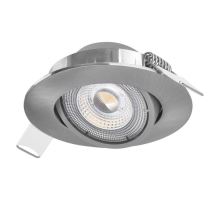 LED bodové svietidlo Exclusive strieborné, 5W neutrálna biela (1)