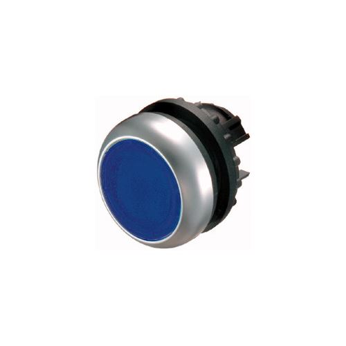 M22-DL-B tlačidlo presvetlené modrá