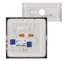 LED přisazené svítidlo NEXXO, čtvercové, stříbrné, 12,5W, se změnou CCT (14)