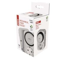 Časovač SCHUKO – mechanická spínací zásuvka TS-MD31 (2)