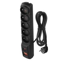 Přepěťová ochrana 5 zásuvek 3m P53872 EMOS