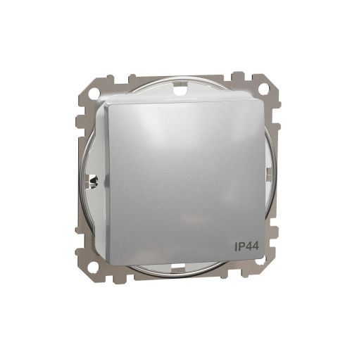 Sedna Design spínač 6 střídavý IP44 aluminium