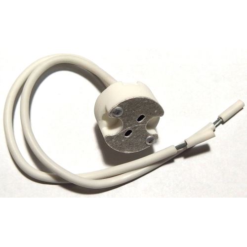 Gx5,3 patice s přívodním kabelem 12V - keramická