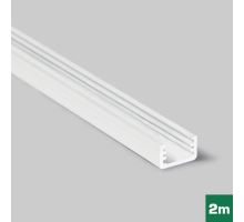 AL profil FKU22 A/Z pro LED, bez plexi, 2m, bílý AL profil FKU22 A/Z pro LED, bez plexi, 2m, bílý