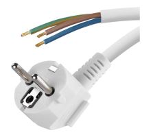 flexo šňůra 3x1 3m PVC, bílá