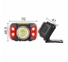 LED nabíjacia čelovka - LH05R (3)